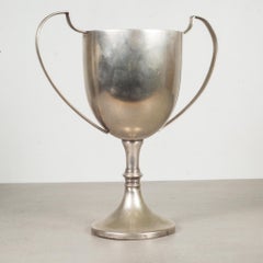 Antique Silver Plated English Cup Trophy c.1920
