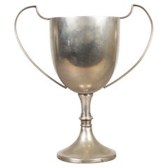 Antique Silver Plated English Cup Trophy c.1920