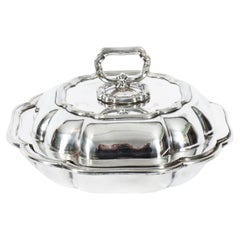 Antique Silver Plated Entree Dish Asprey London 19th Century