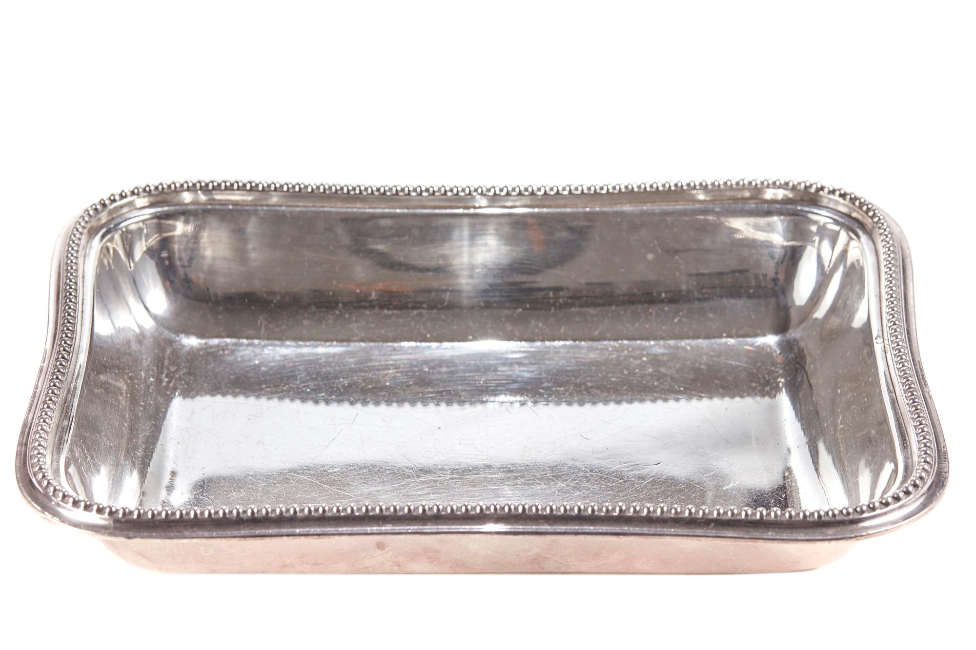 Victorian Antique Silver Plated Entree Dish, circa 1860 For Sale