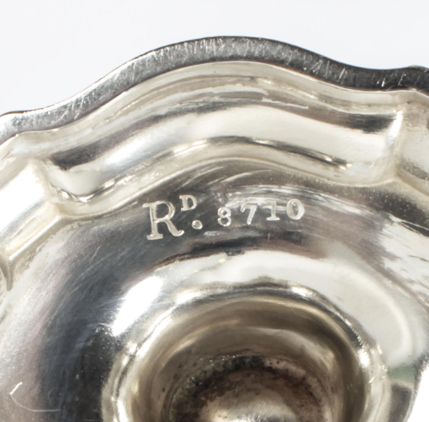 Antique Silver Plated Epergne Vase by Daniel & Arter, 19th C 1
