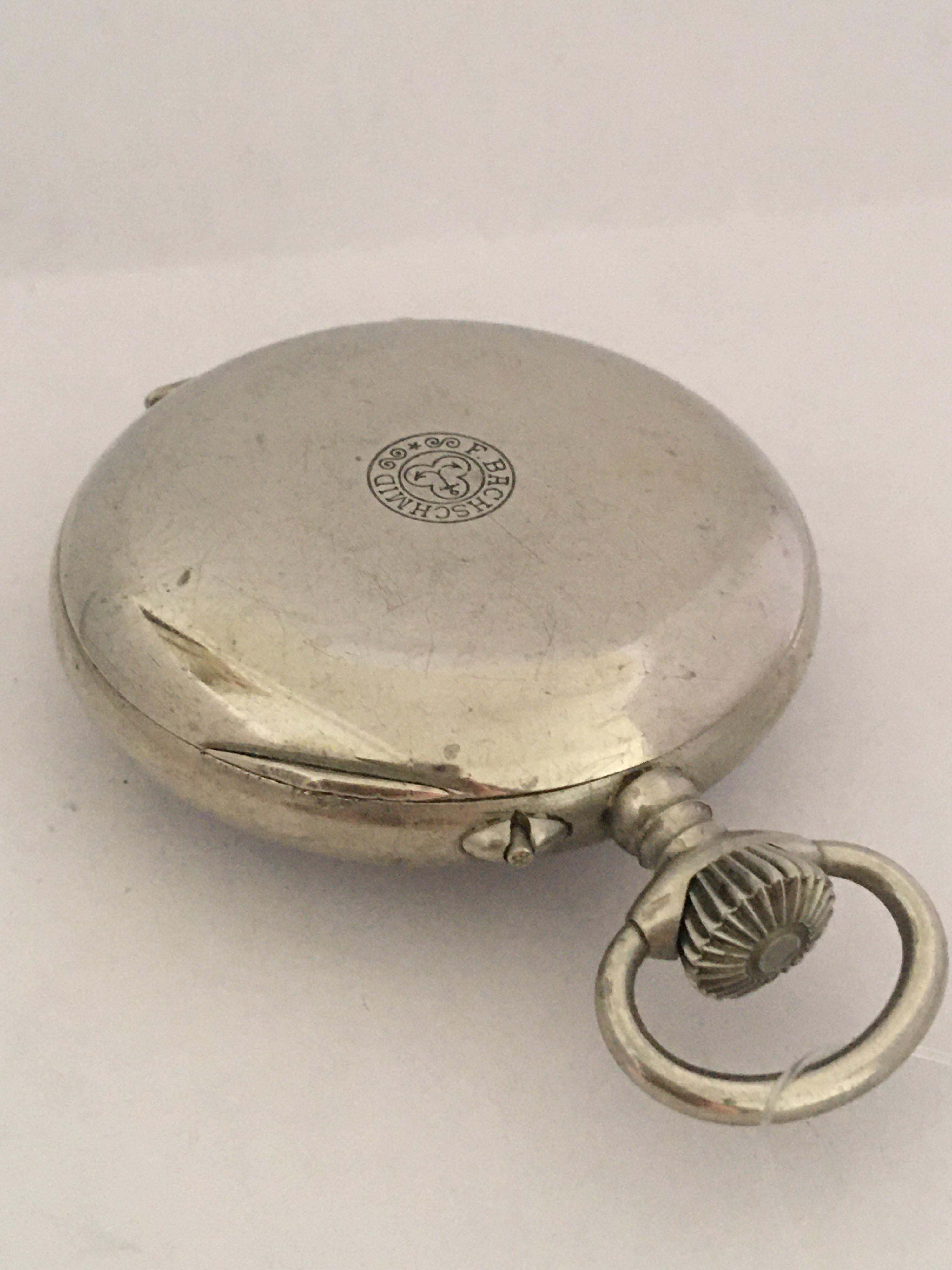 f bachschmid pocket watch