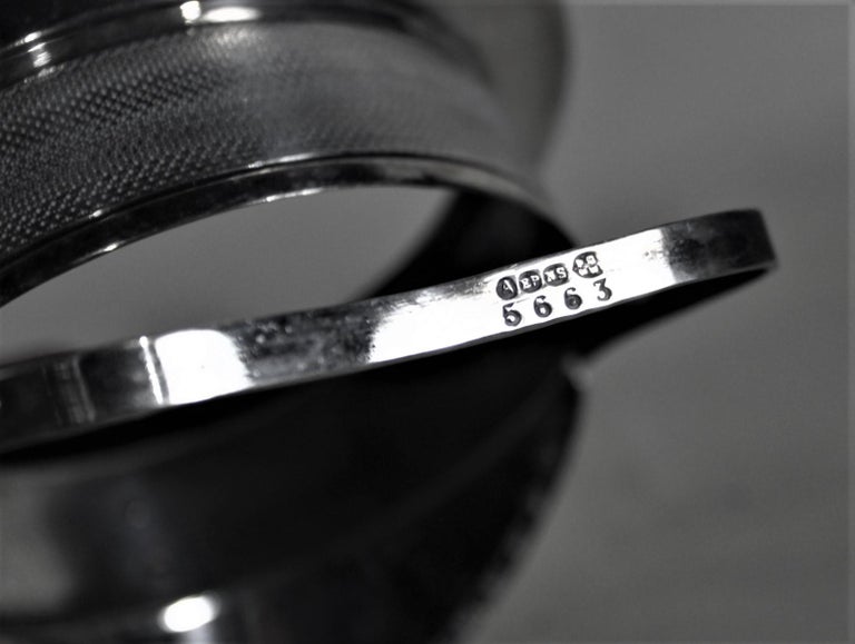 Antique Silver Plated Figural Military Dress Uniform Hat Display Stand or Rack For Sale at