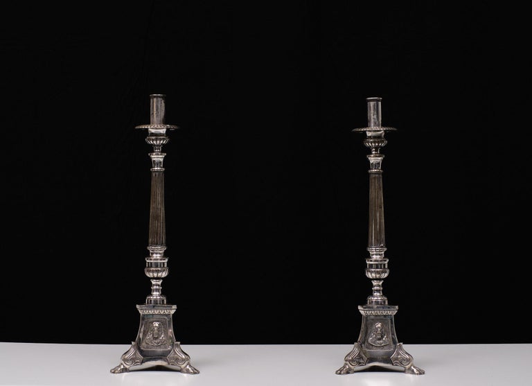 1850s Church Candle Sticks – French & Sons