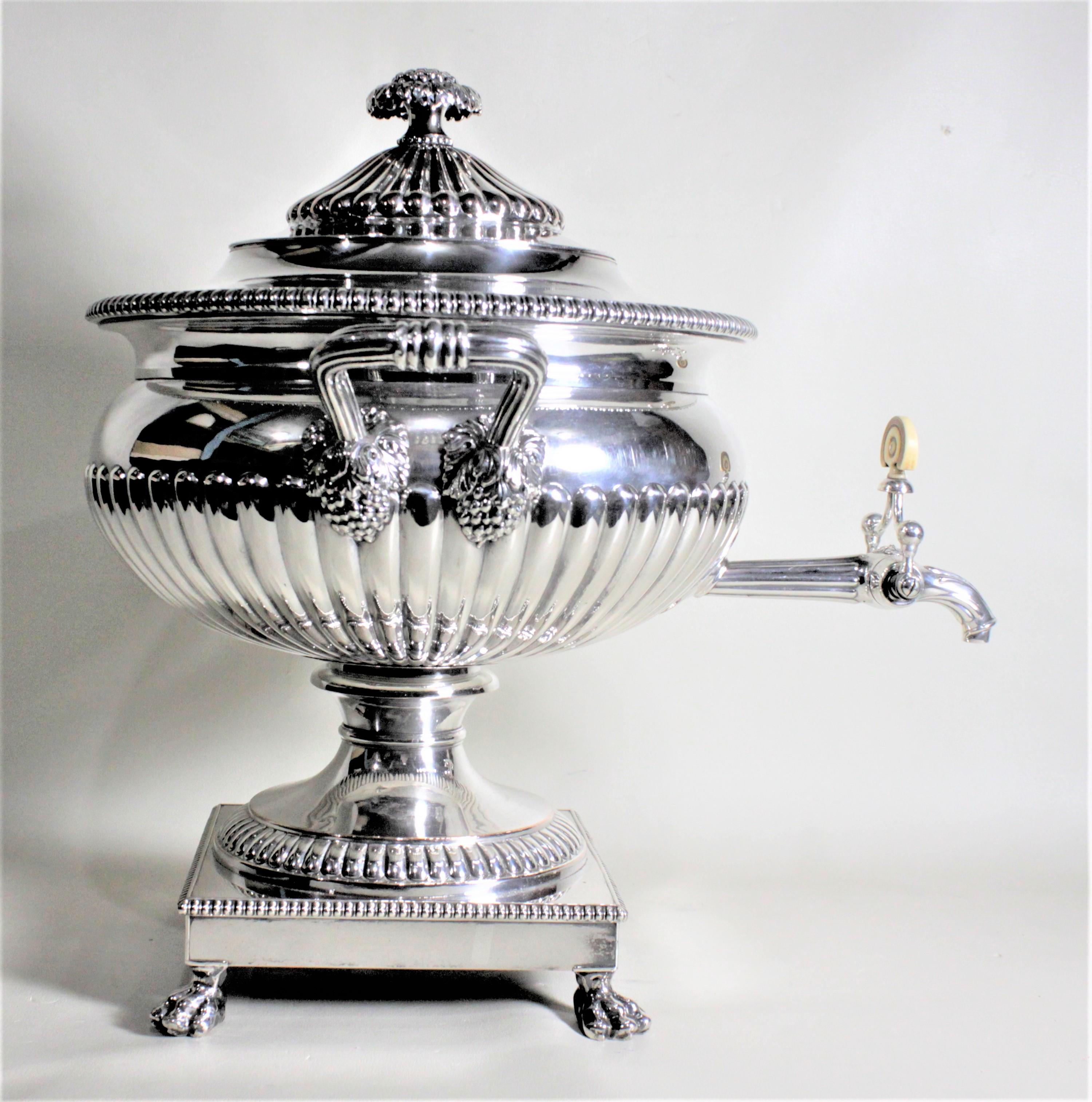 silver plated coffee urn