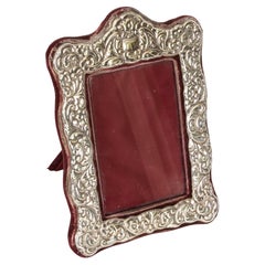 Antique Silver Plated Photo Frame Early 20th Century