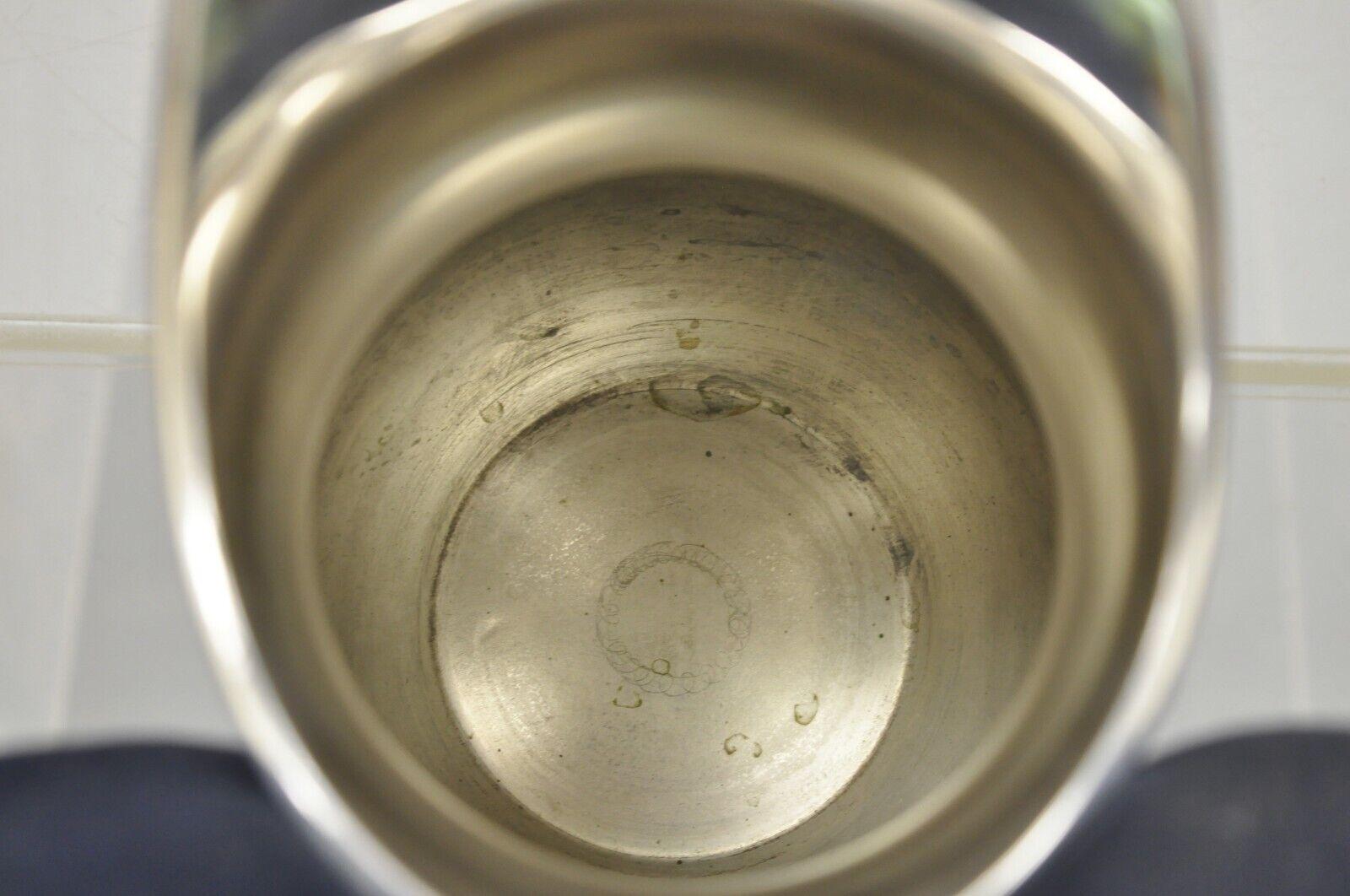 Antigua jarra de agua victoriana plateada de Sheffield Silver Co. en venta 1
