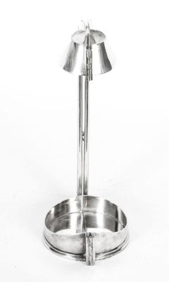 Antique Silver Plated Wine Champagne Pourer by Mappin & Webb, 19th Century