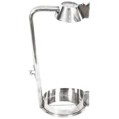 Antico versatore per vino e champagne placcato in argento di Mappin & Webb, XIX secolo