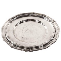 Antique Silver Plates from Sweden, Early 1900s