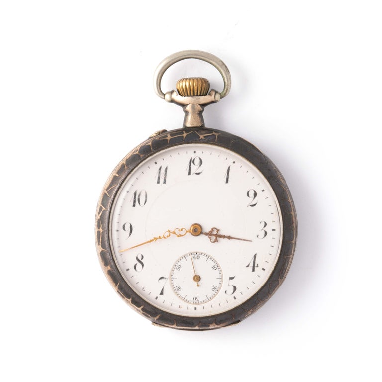 Antike Silber-Taschenuhr im Angebot bei 1stDibs taschenuhr