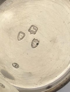 Antique Silver Pocket Watch Signed William Farguhar, London