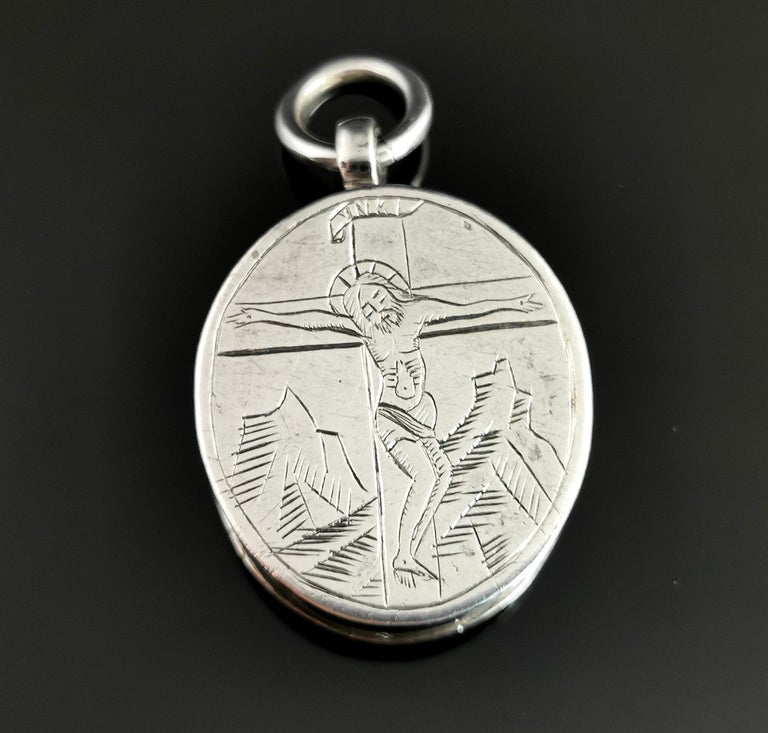 Pendentif Croix De Jérusalem - Collier Croisés Templiers En Acier Inox - Bijou Religieux Pour Hommes Et Femmes - Cadeau Baptême, Confirmation
