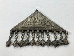 Antique Silver Repousse Islamic Talisman Holder