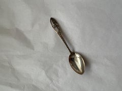 Antique Silver Spoon Galt Vintage Estate Item Silverware Eagle DC Capitol Symbol