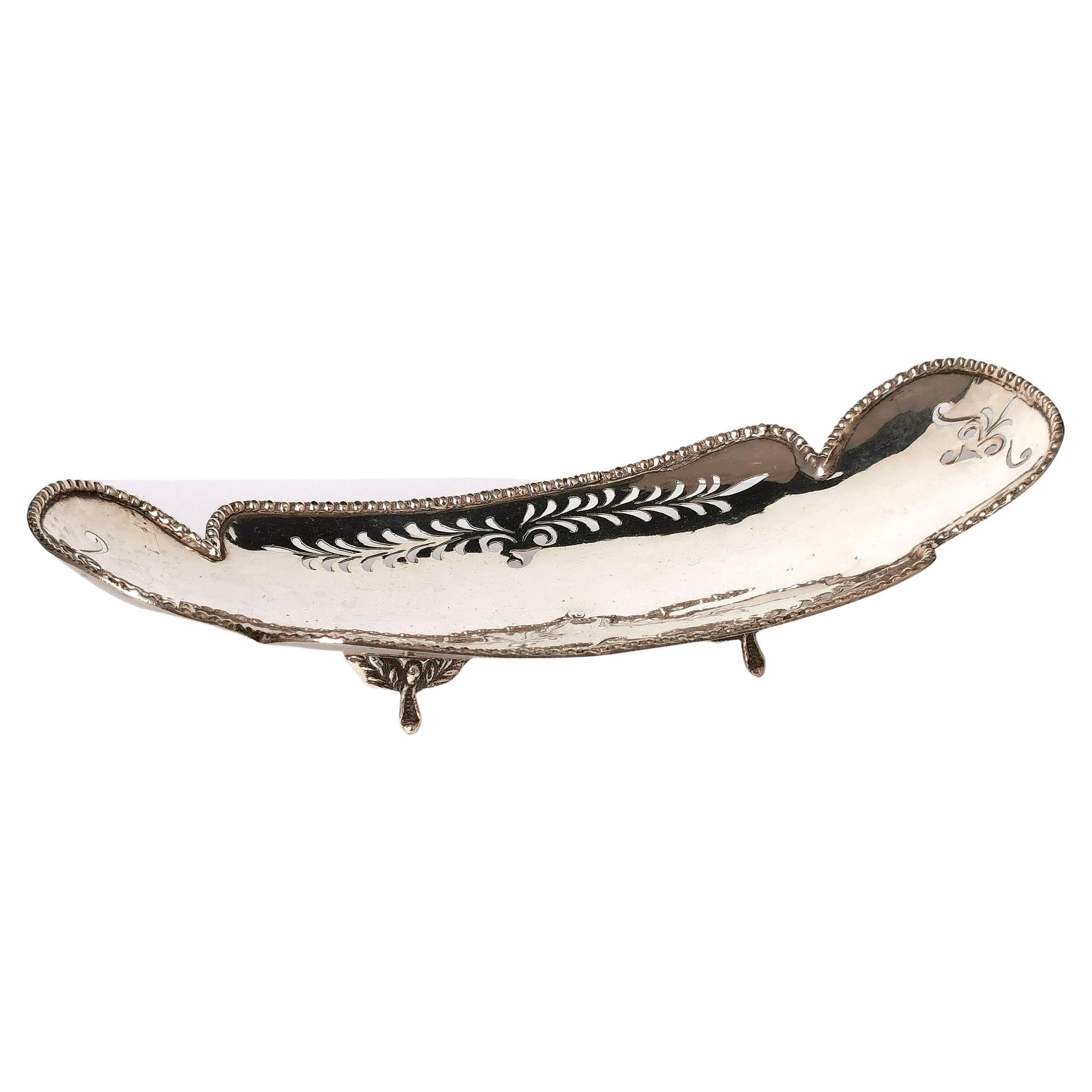 Antique Silver Sweetmeat Dish, Centrepiece  For Sale