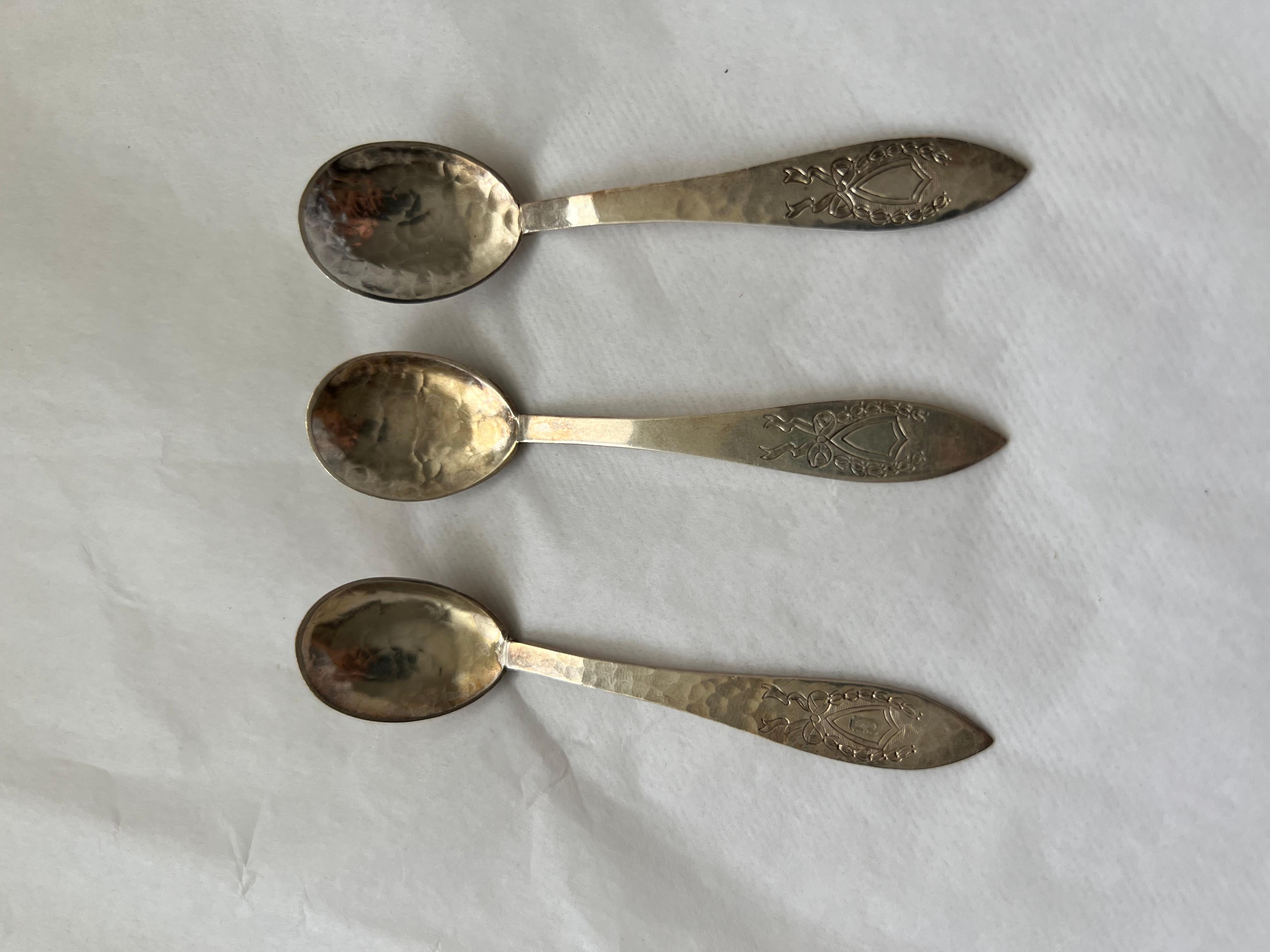 mickey mouse silver spoon