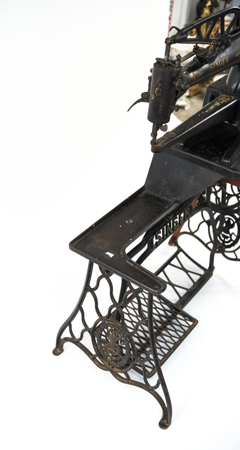 Antique Singer Leather Stitching Sewing Machine at 1stDibs singer