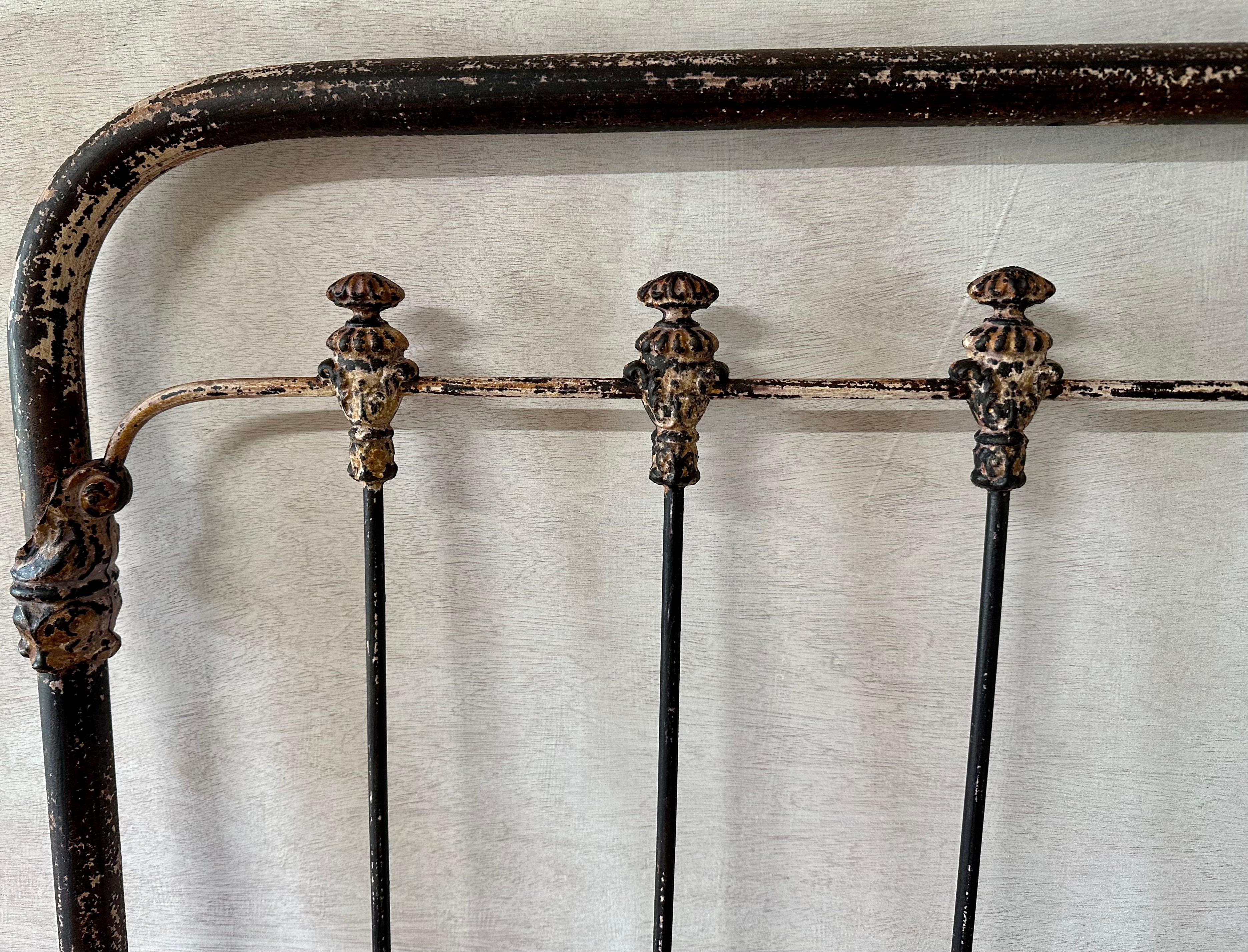 antique metal headboards
