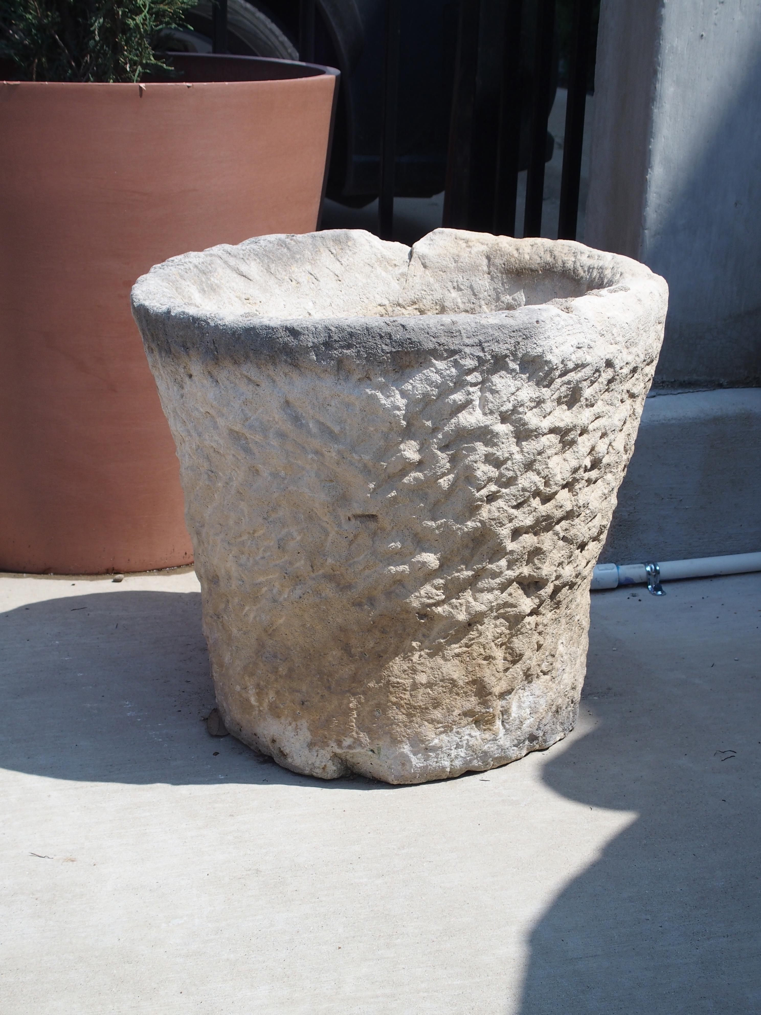 limestone pot