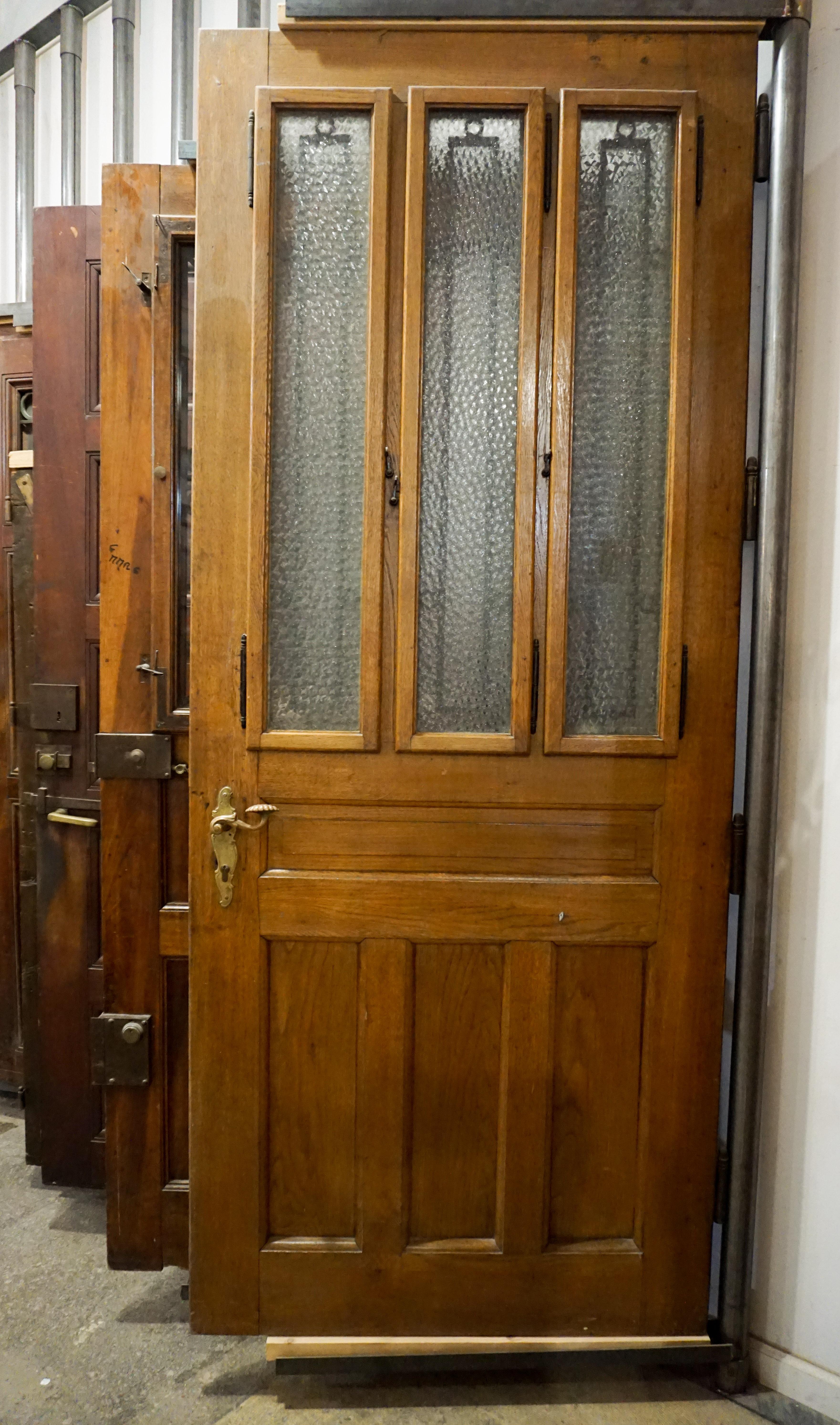 Iron Antique Single Door, circa 1880 For Sale