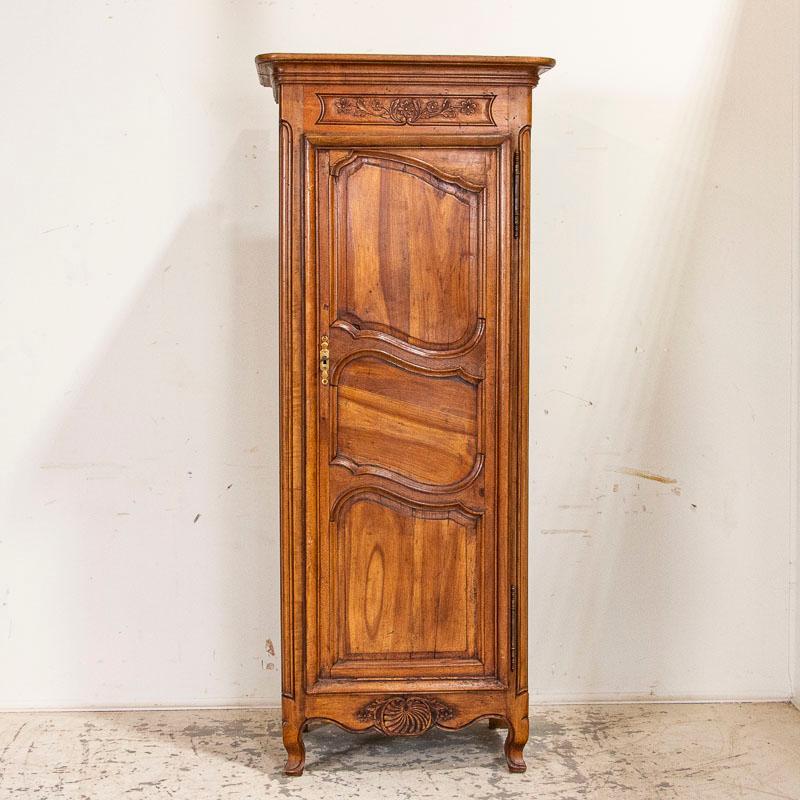 antique single door armoire
