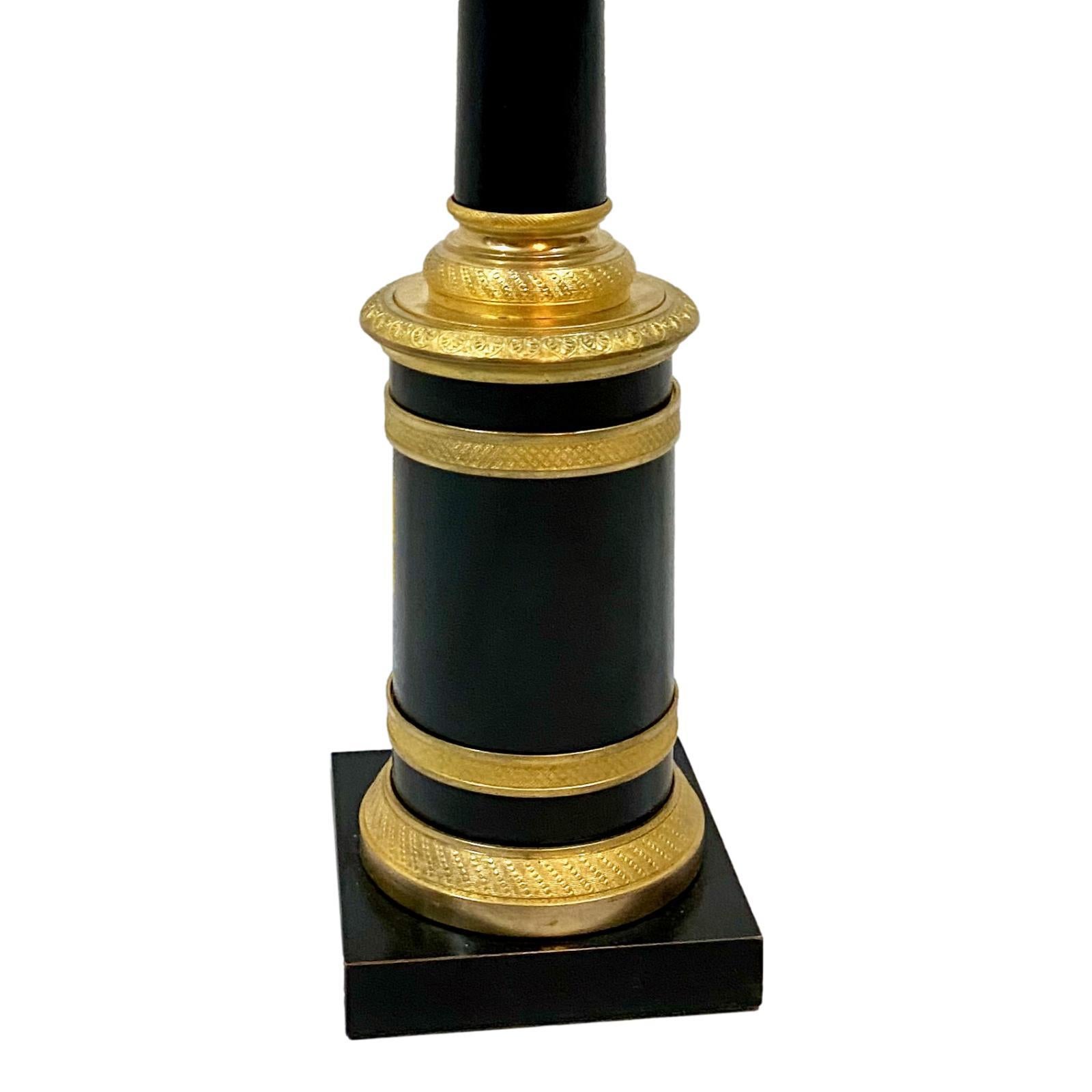 Early 20th Century Antique Single French Empire Lamp