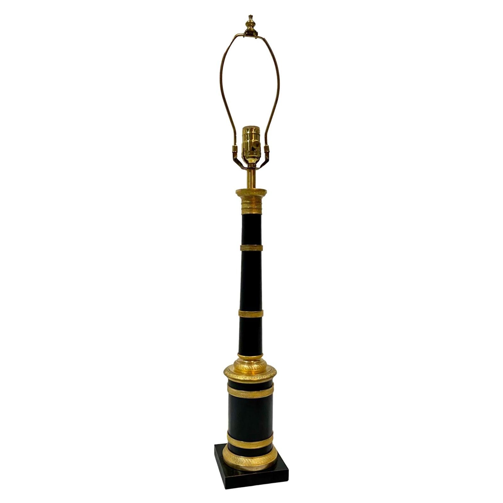 Antique Single French Empire Lamp