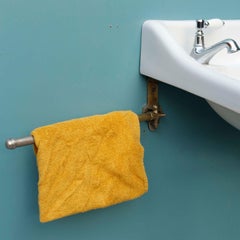 Antique Sink with Metal Stand