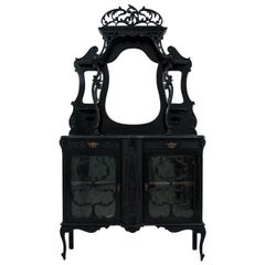 Antique Site Buffet in the Art Nouveau Style, circa 1880