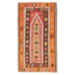 Ancien tapis turc Sivas Kilim d'Anatolie centrale