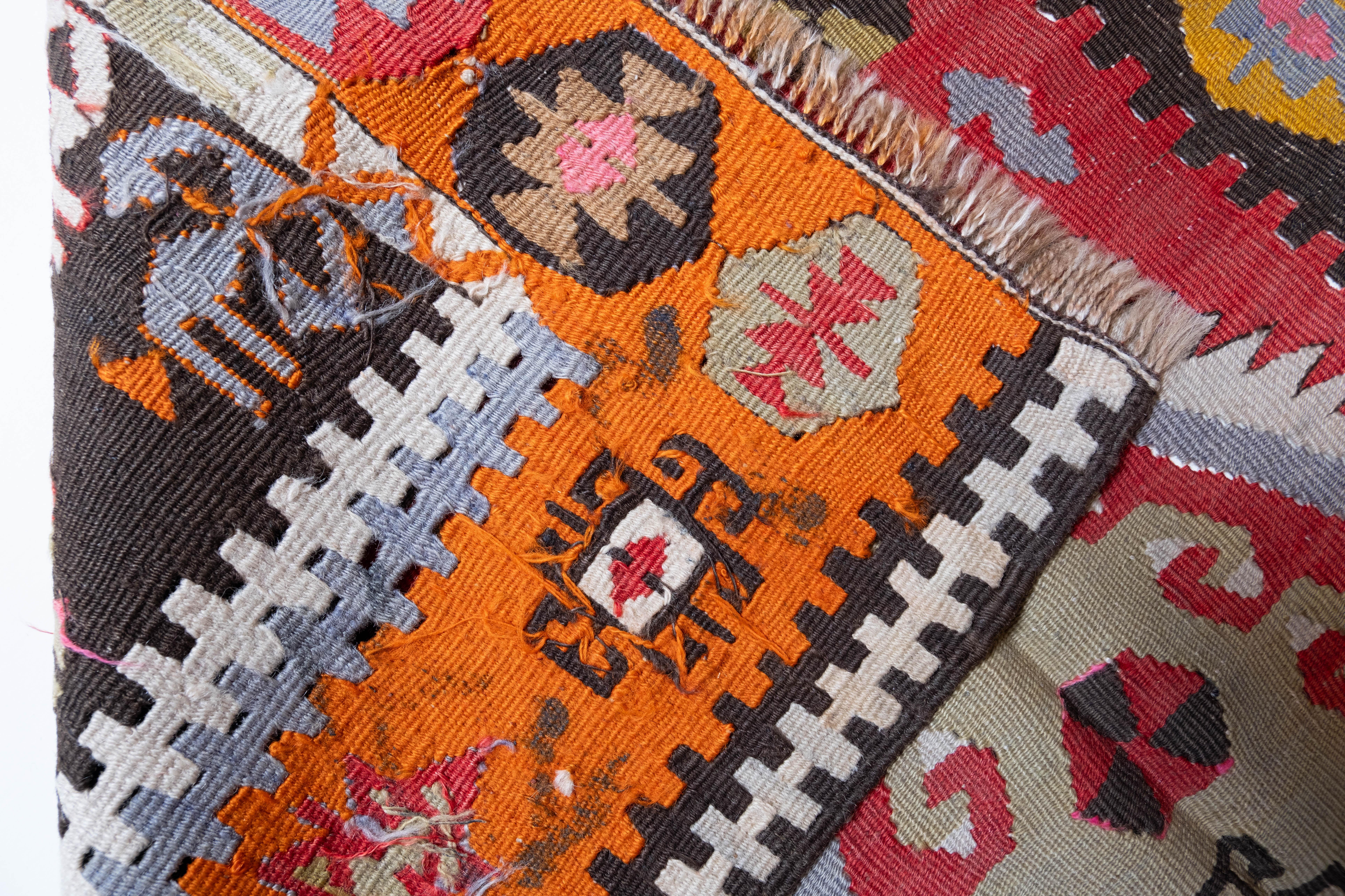 Turc Ancien tapis turc Sivas Kilim d'Anatolie centrale en vente