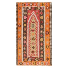 Antique Sivas Kilim Central Anatolian Old Rug Turkish Carpet