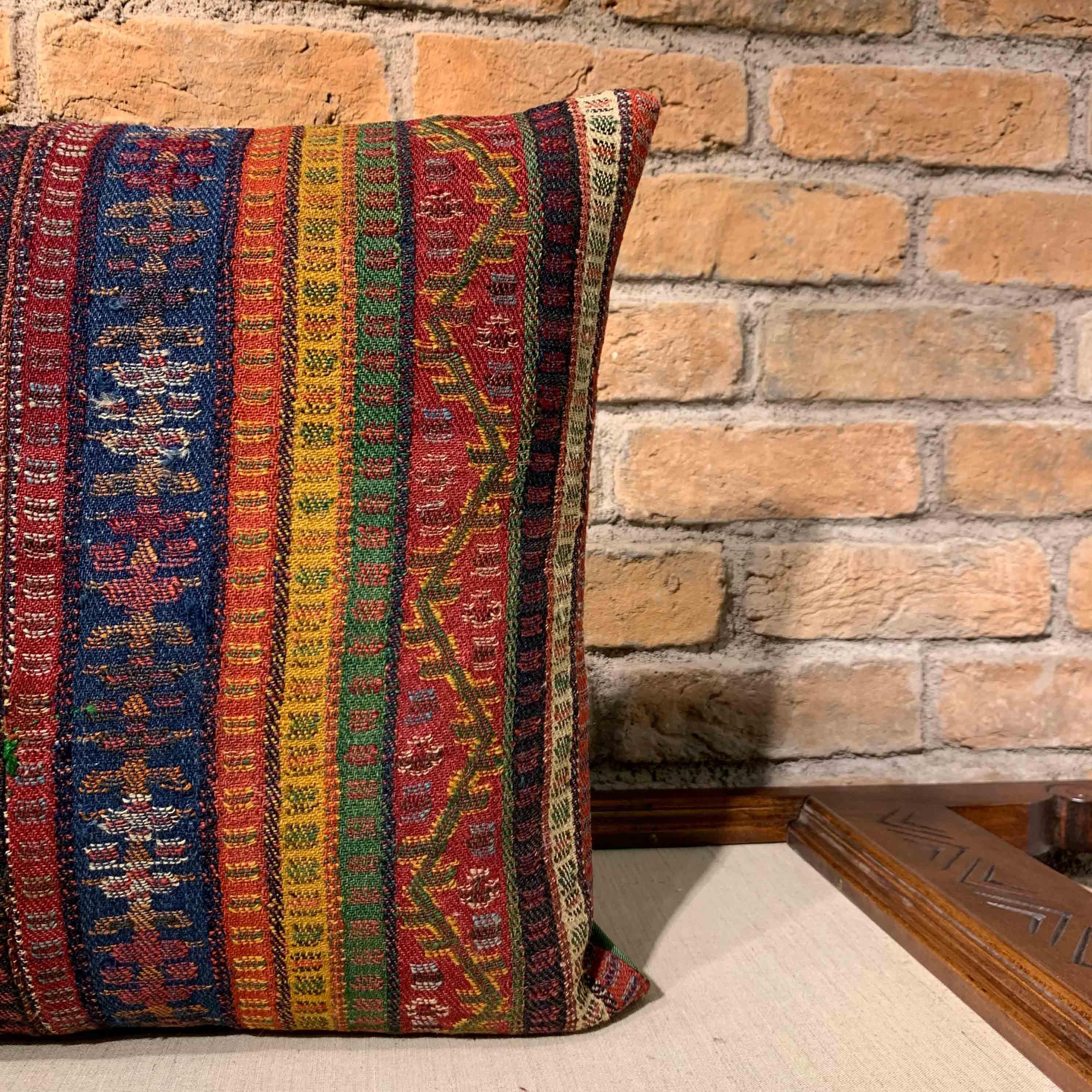 Turc Housse d'oreiller Sivas antique (paire) en vente