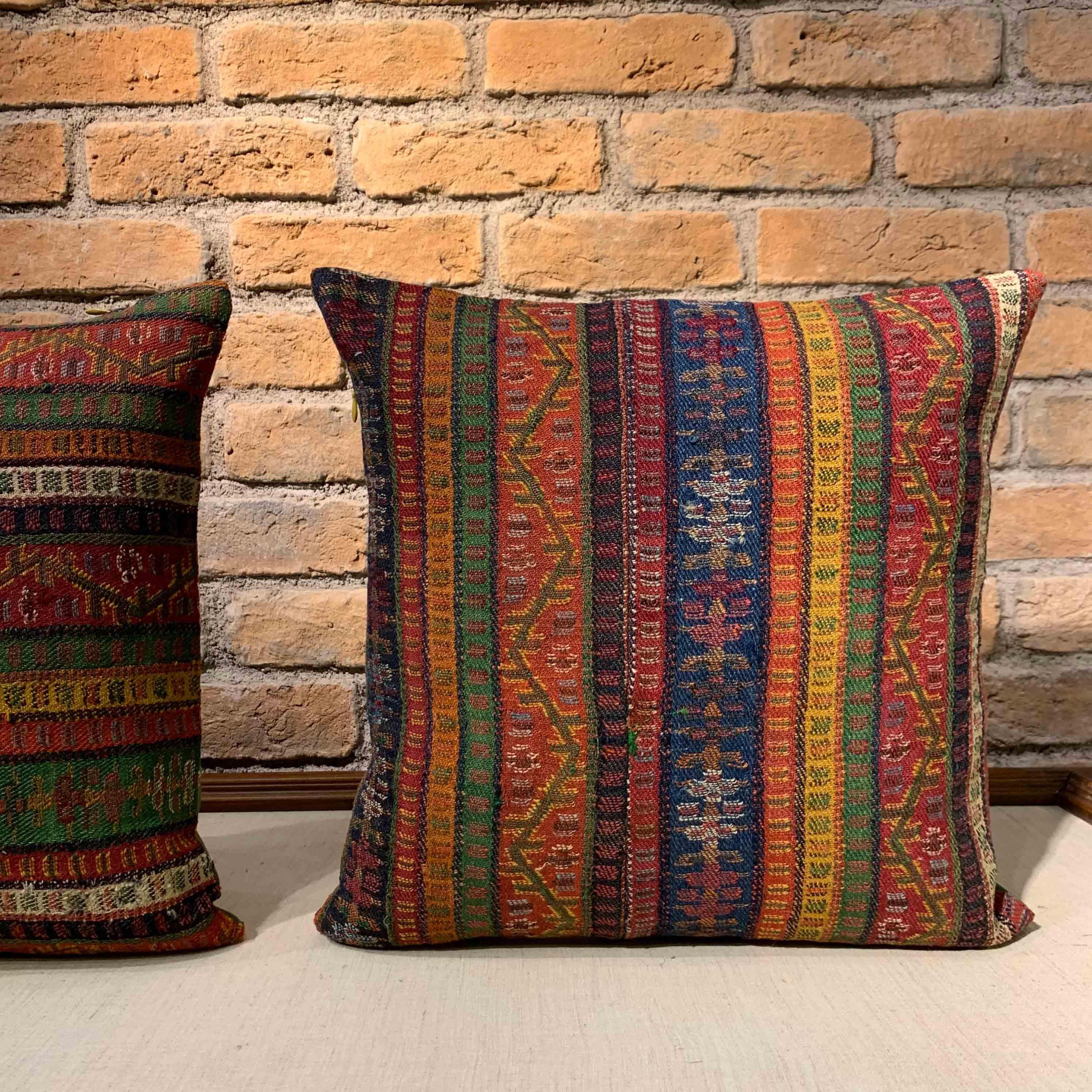 Tissage Housse d'oreiller Sivas antique (paire) en vente