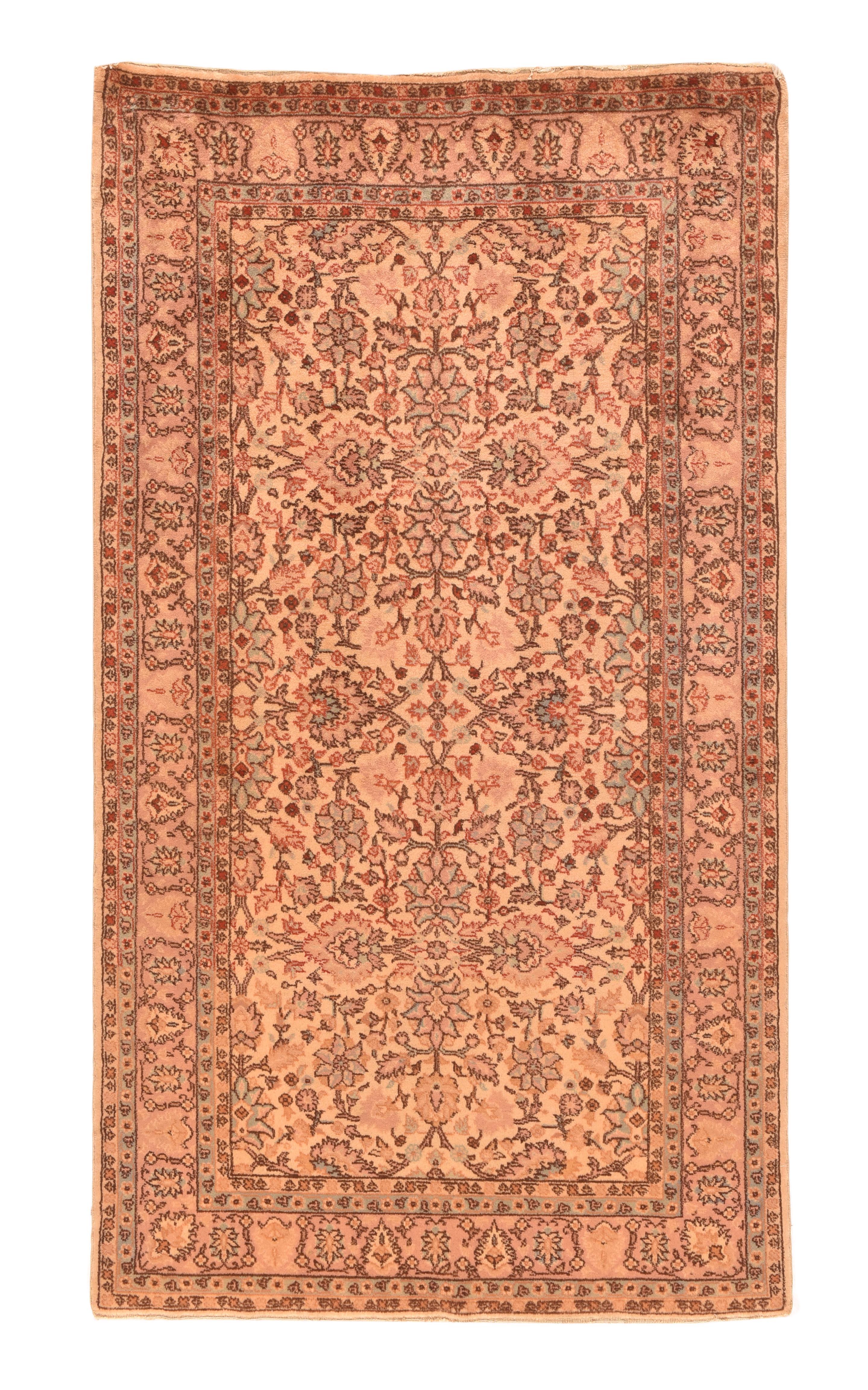 Antiker Sivas-Teppich 3'8'' x 5'7'' (Türkisch) im Angebot