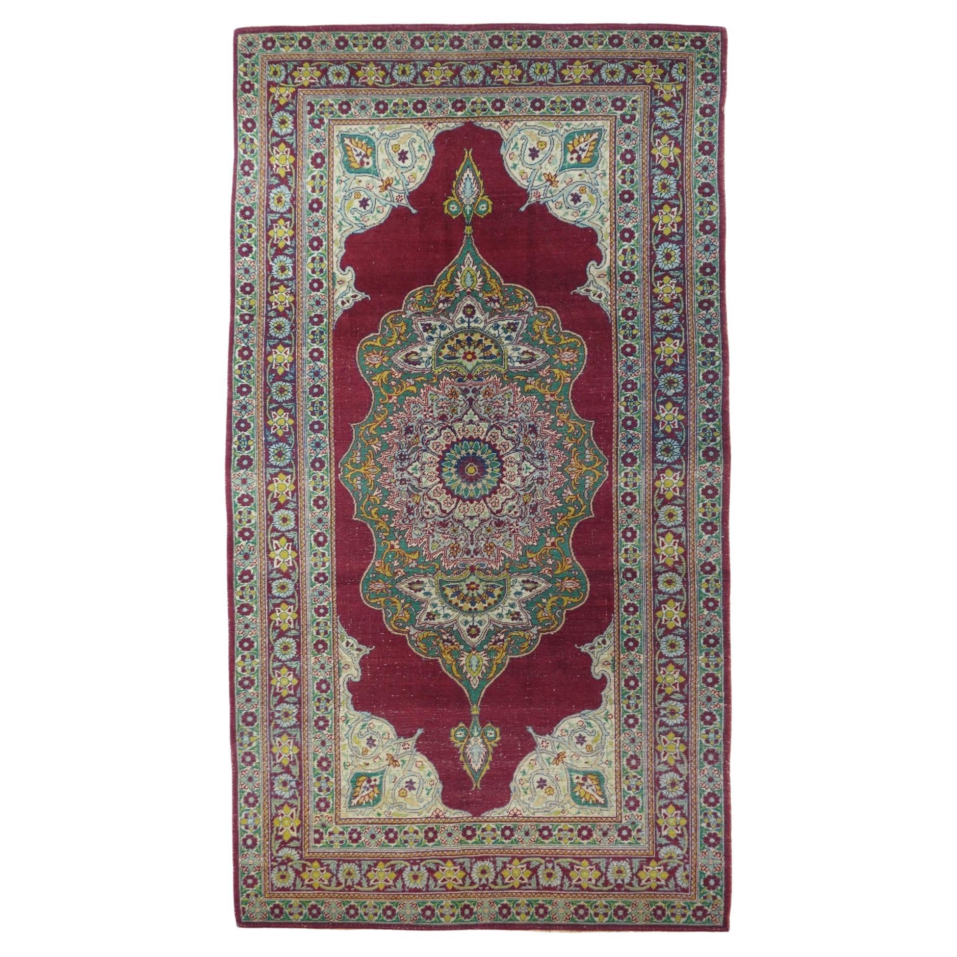 Antique Sivas Rug 3'9'' x 7'0" For Sale