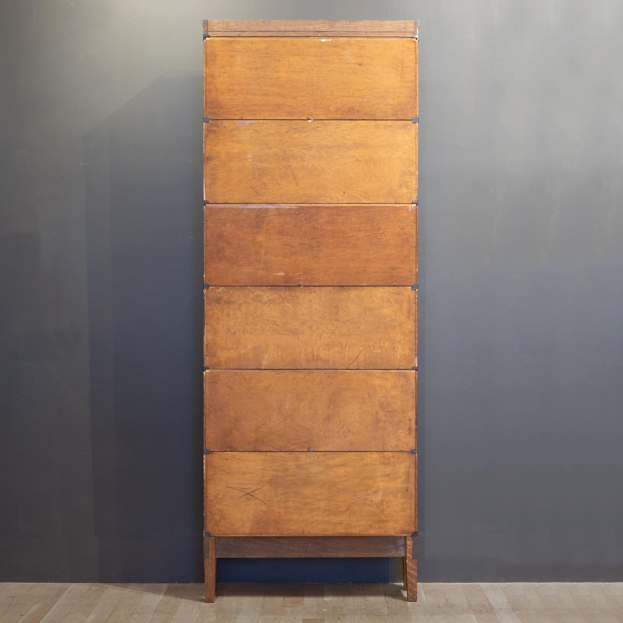 Antique Six Stack Lawyer/Barrister's Bookcase, circa 1910 3