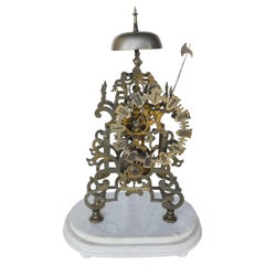 Antique Skeleton Clock, France, circa 1900