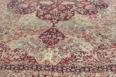 Antique Lavar Kerman carpet