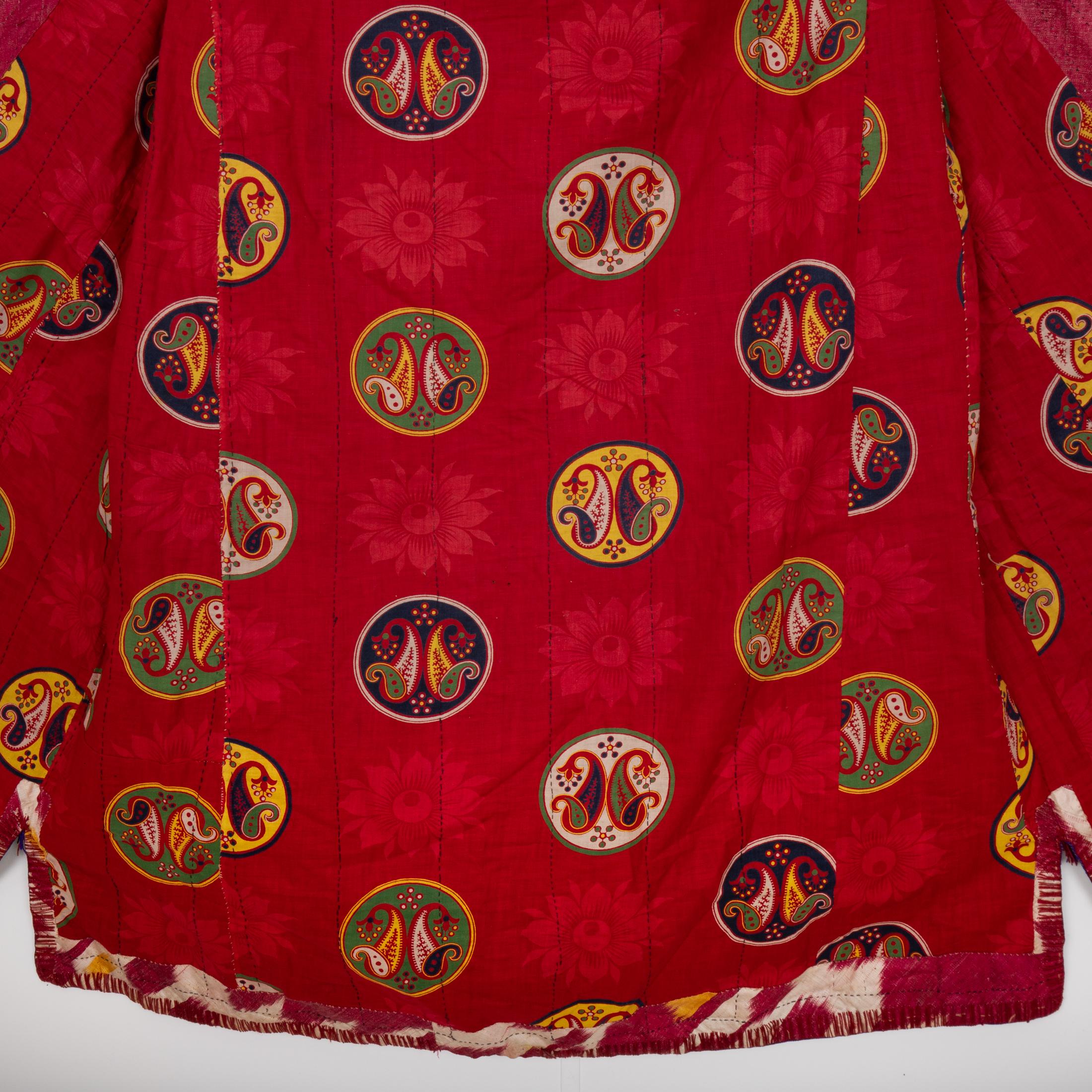 Antiker Samt Chapan, Usbekistan, Anfang 20. im Angebot 2