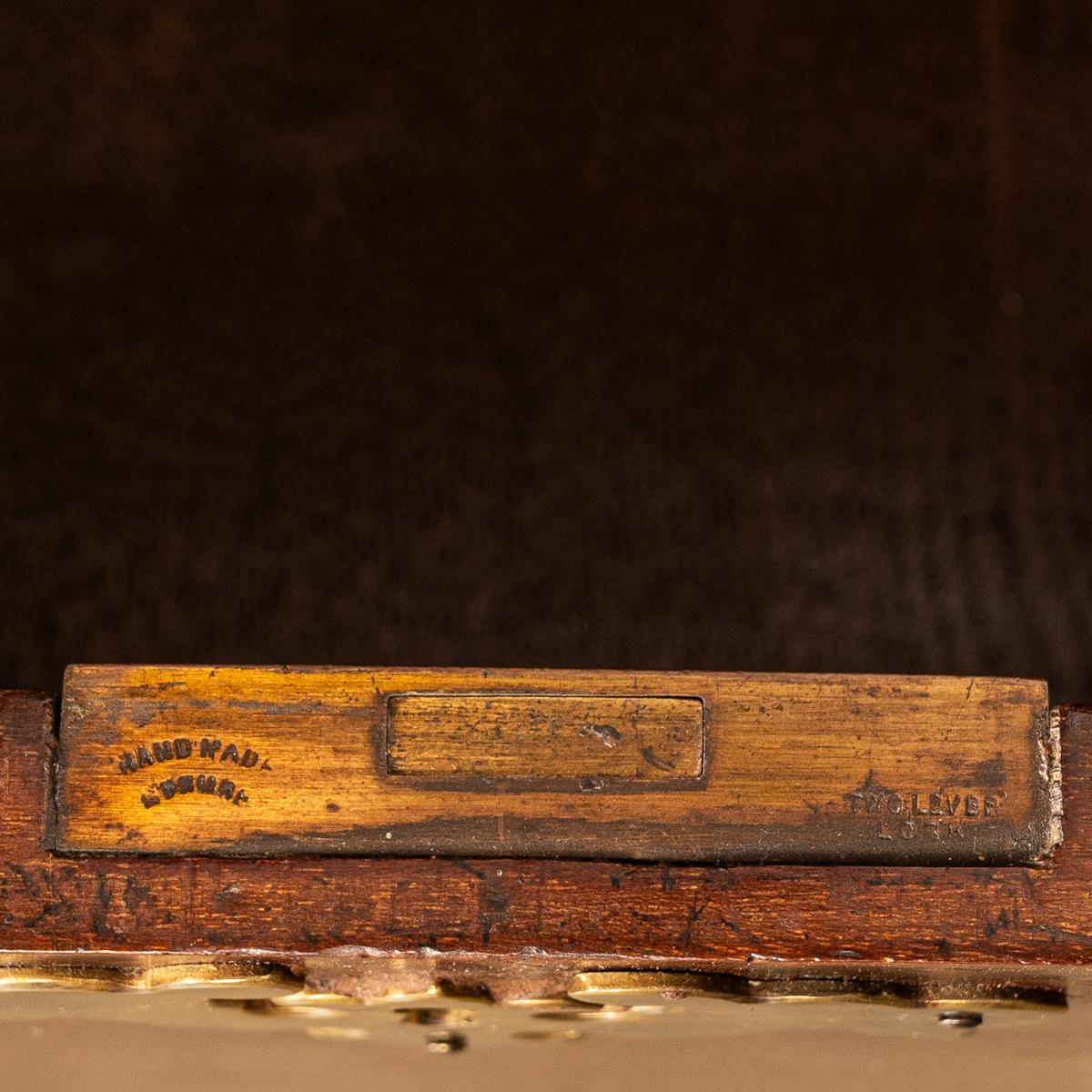 Antique Small Georgian Inlaid Mahogany Slant Front Secretary Desk Bureau 1780 9