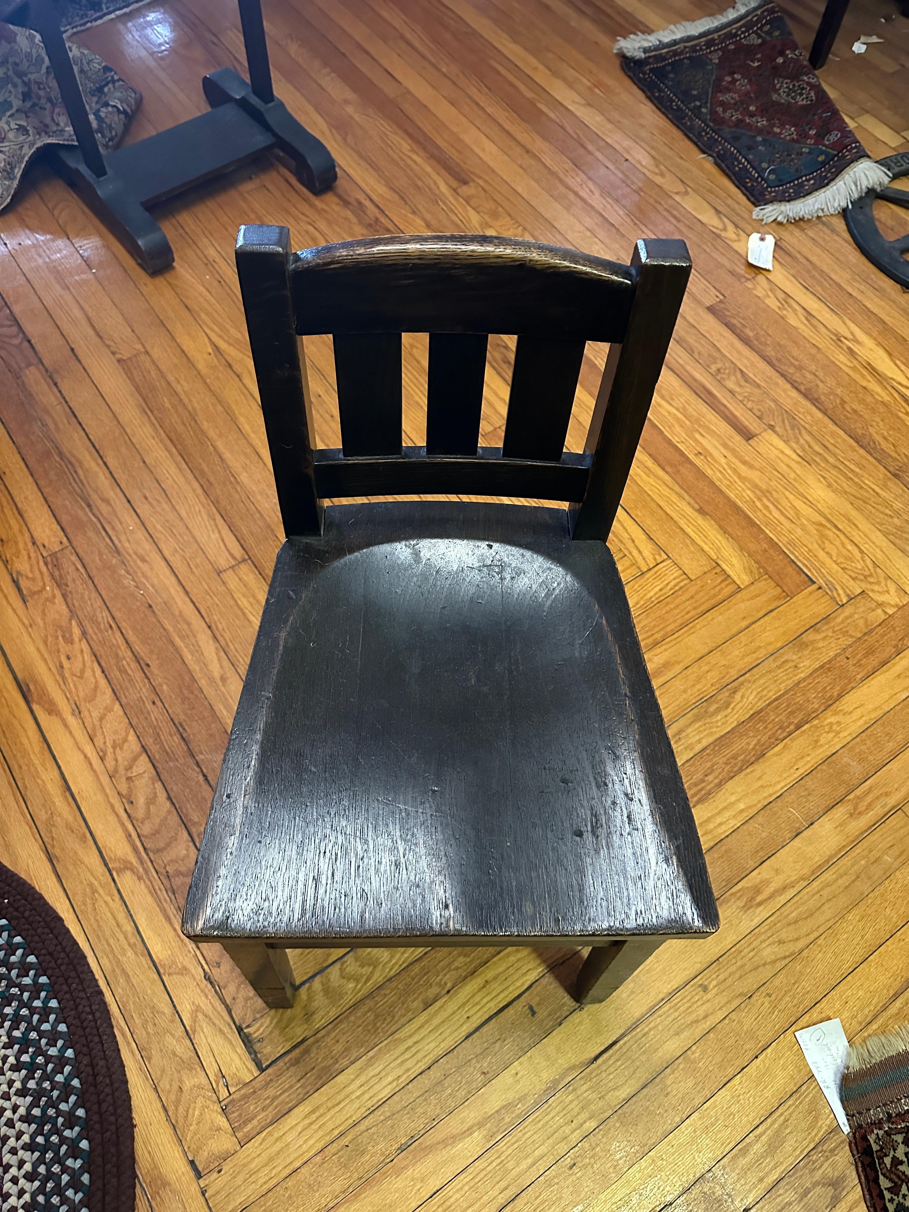 Antiker kleiner guter Stickley Brothers Schreibtischstuhl - W7262 (20. Jahrhundert) im Angebot