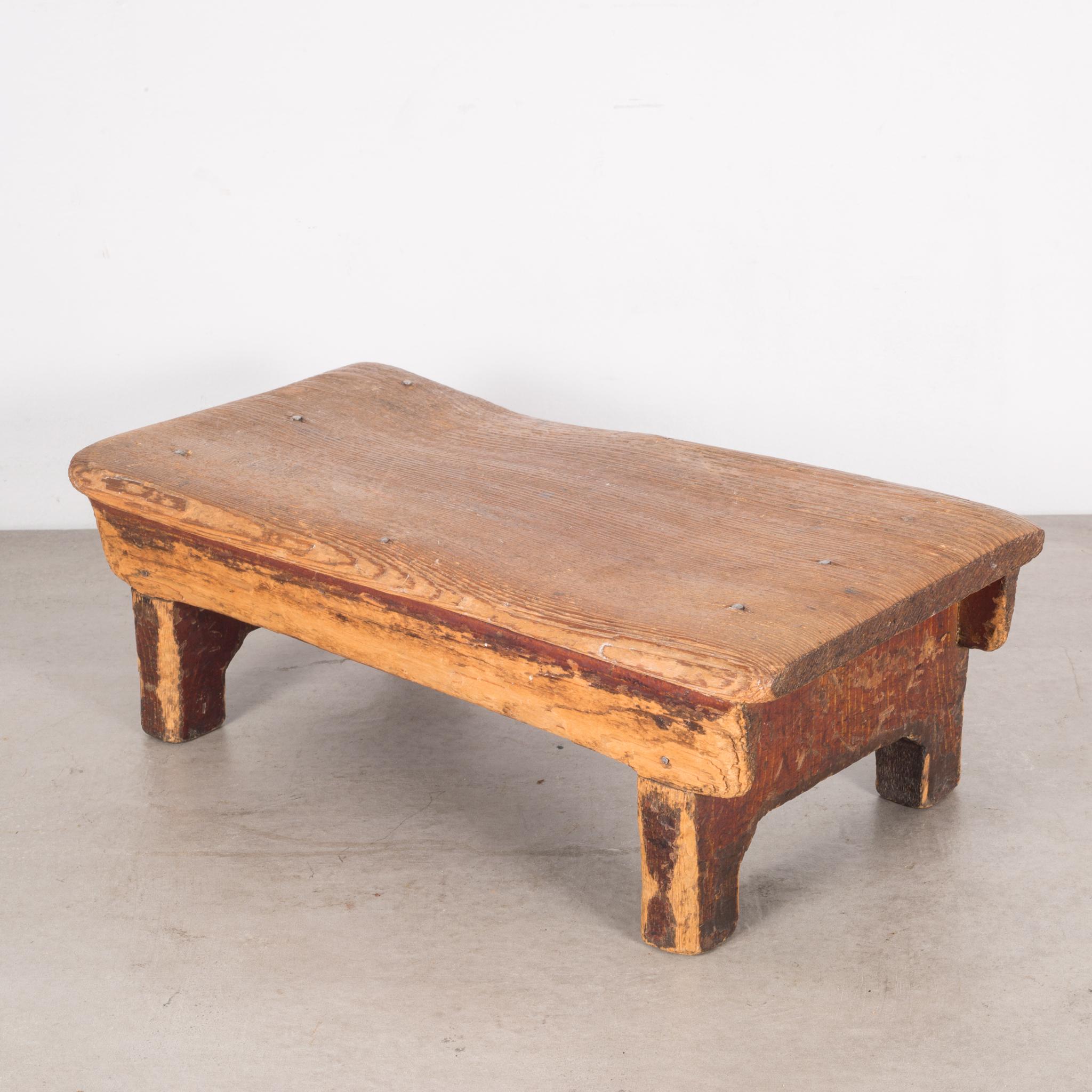 About

A small handmade draftsman's footrest from the workshop of the Southern Pacific Railway building in San Francisco. This piece could be used as a riser for objects or plants.

 Creator: Southern Pacific Railway, California.
Date of