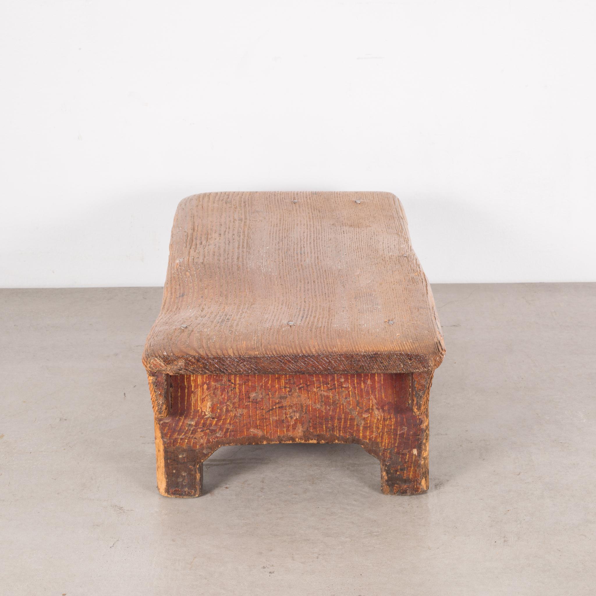 Antique Small Handmade Draftsman's Foot Rest/Riser, circa 1900 In Good Condition In San Francisco, CA