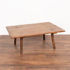 Antique Small Low Side Table or Table Top Riser from Hungary