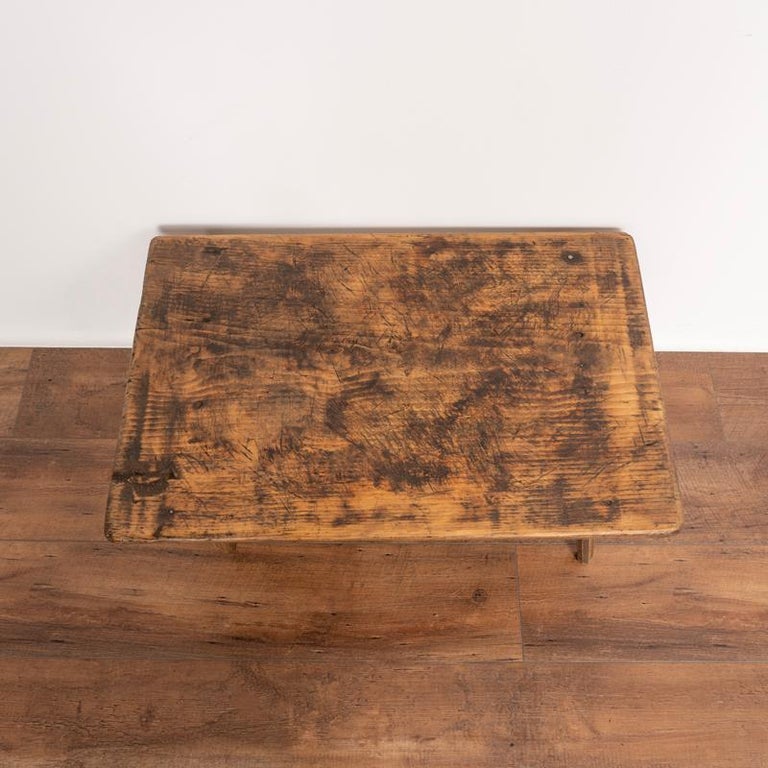 Antique Small Low Side Table or Table Top Riser from Hungary For Sale at 1stDibs