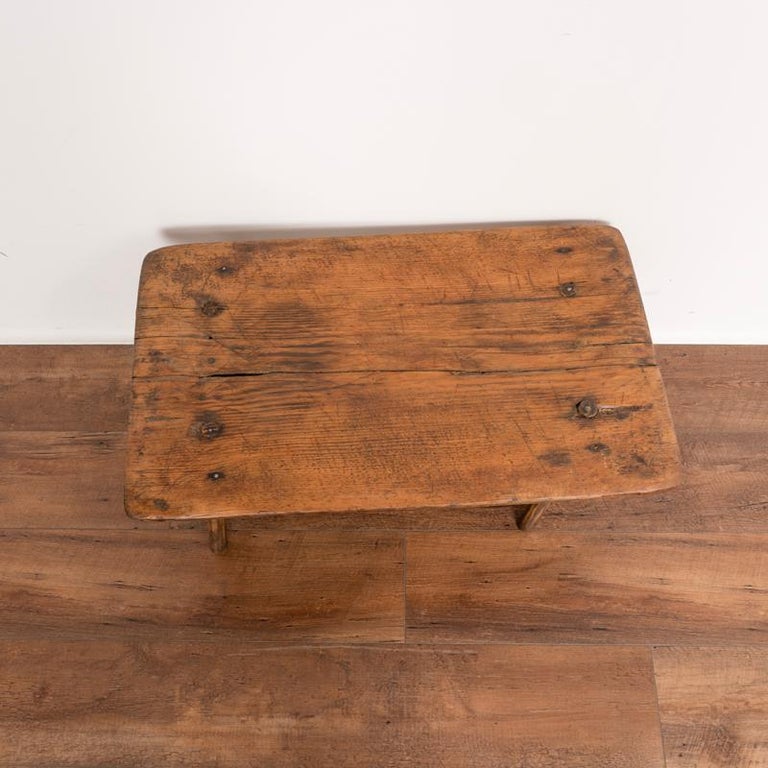 Antique Small Low Side Table or Table Top Riser from Hungary For Sale at 1stDibs