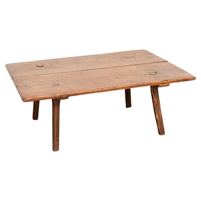 Antique Small Low Side Table or Table Top Riser from Hungary For Sale