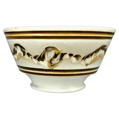 Petit bol ancien en faïence d'Angleterre vers 1820